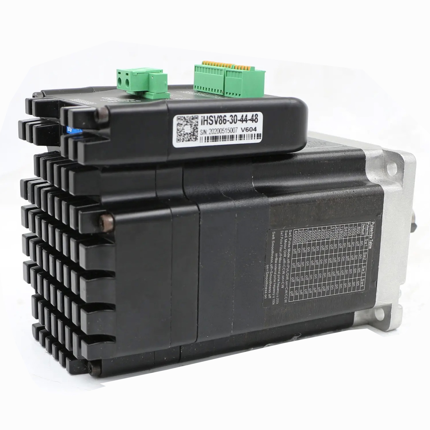Nema34 Integrated AC Servo Motor JMC iHSV86-30-44-48 440W 48V 1.4N.m 3000RPM